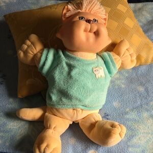 Cabbage Patch Kids Koosas Cat doll, an animal version of the popular Doll 1980